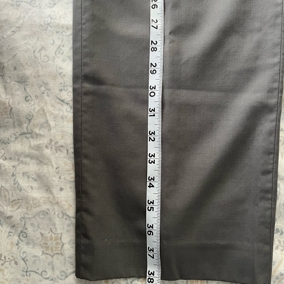 Talbots Gray Straight Leg Pants - Picture 7 of 10